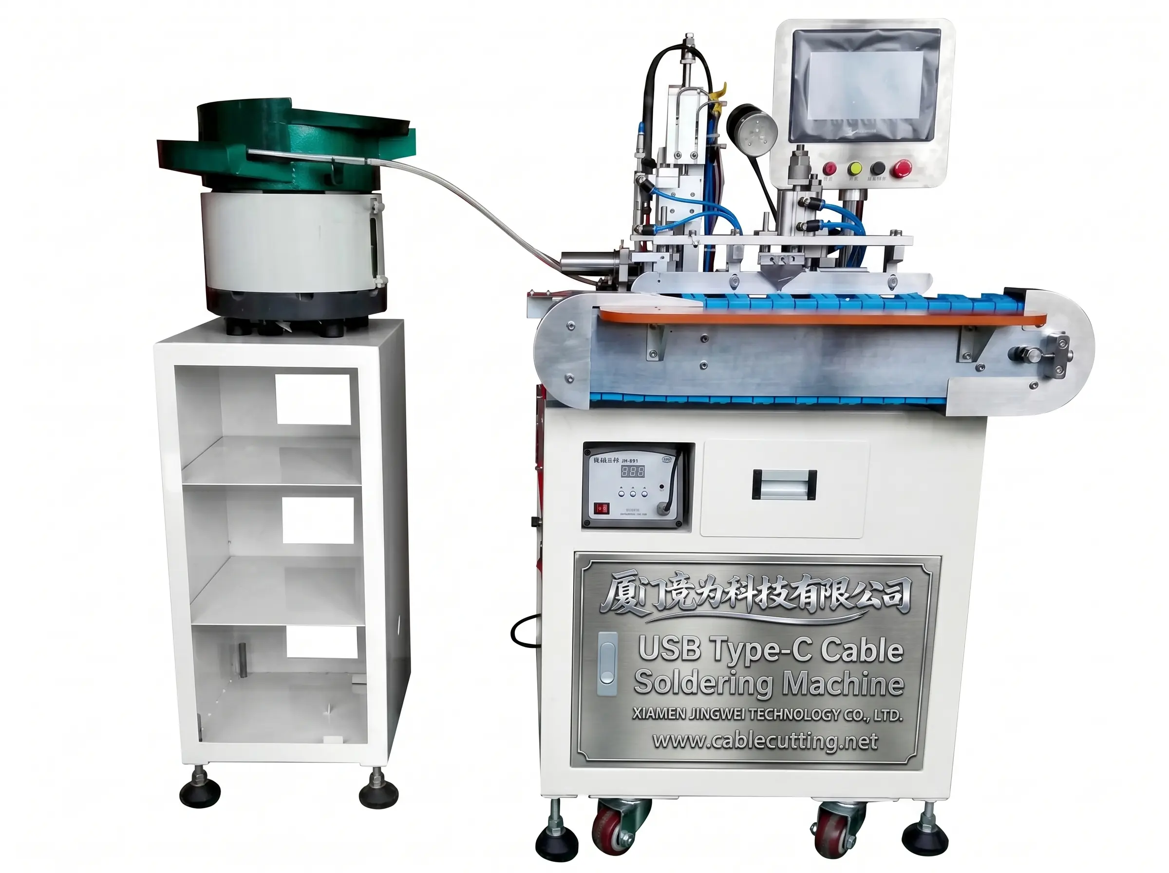 Mesin Soldering USB Type-C Otomatis – Solusi Pemrosesan Kabel Presisi Tinggi