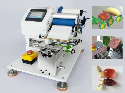 Mesin Pelabelan Otomatis Lipat Jelly untuk Produk Beku & Lolipop WPM-60GD