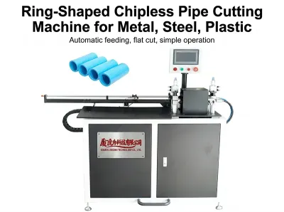 Mesin Pemotong Pipa Rotary PE/PVC Logam Baja WPM-3100