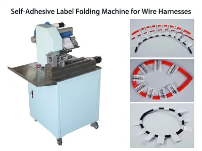 Mesin Lipat Label Otomatis untuk Harness Kawat WPM-60A