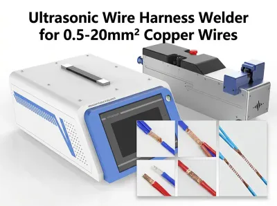 Mesin Las Harness Kawat Ultrasonik Portabel WPM-001N - Mesin Krimping Terminal