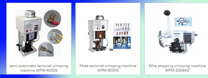 Mesin semi-otomatis berkualitas tinggi untuk crimping kabel dan terminal yang akurat.