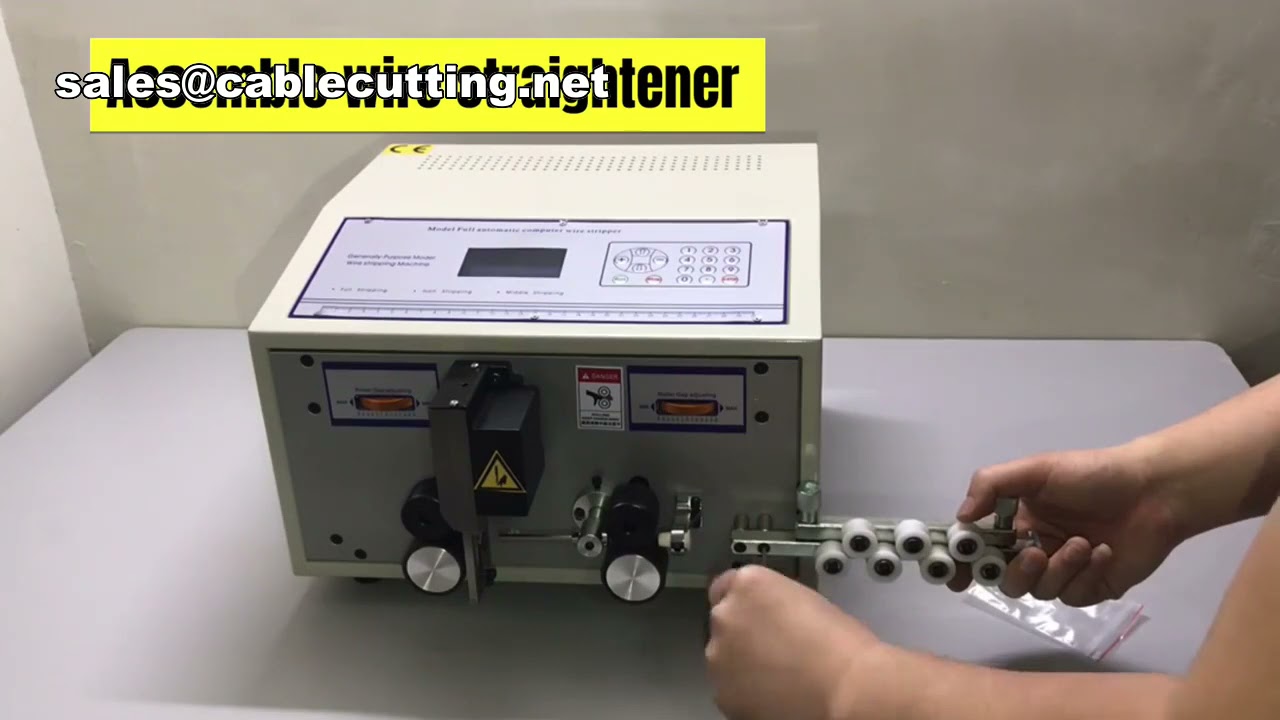 Mesin Pemotong & Pengupas Kabel Listrik Bulat Ramping | Alat Pengupas Kawat Presisi