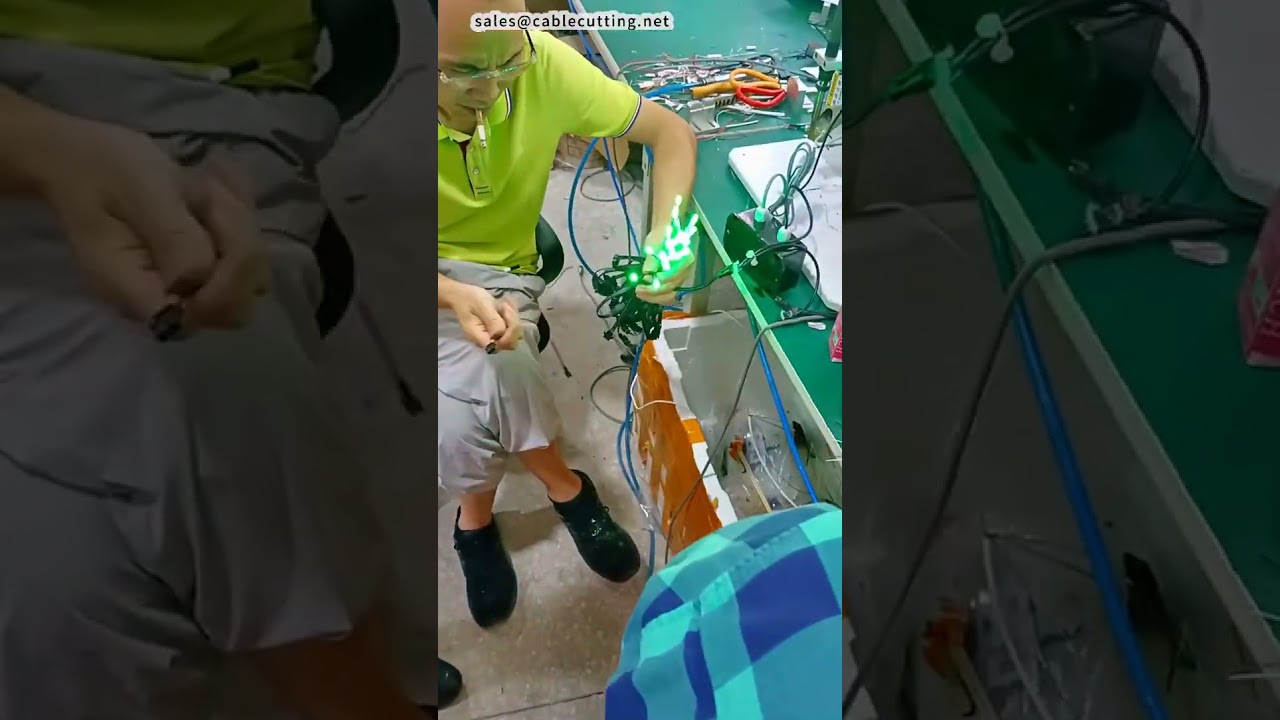 Demo Mesin Solder Semi Otomatis: Uji Coba Lampu LED oleh Pelanggan