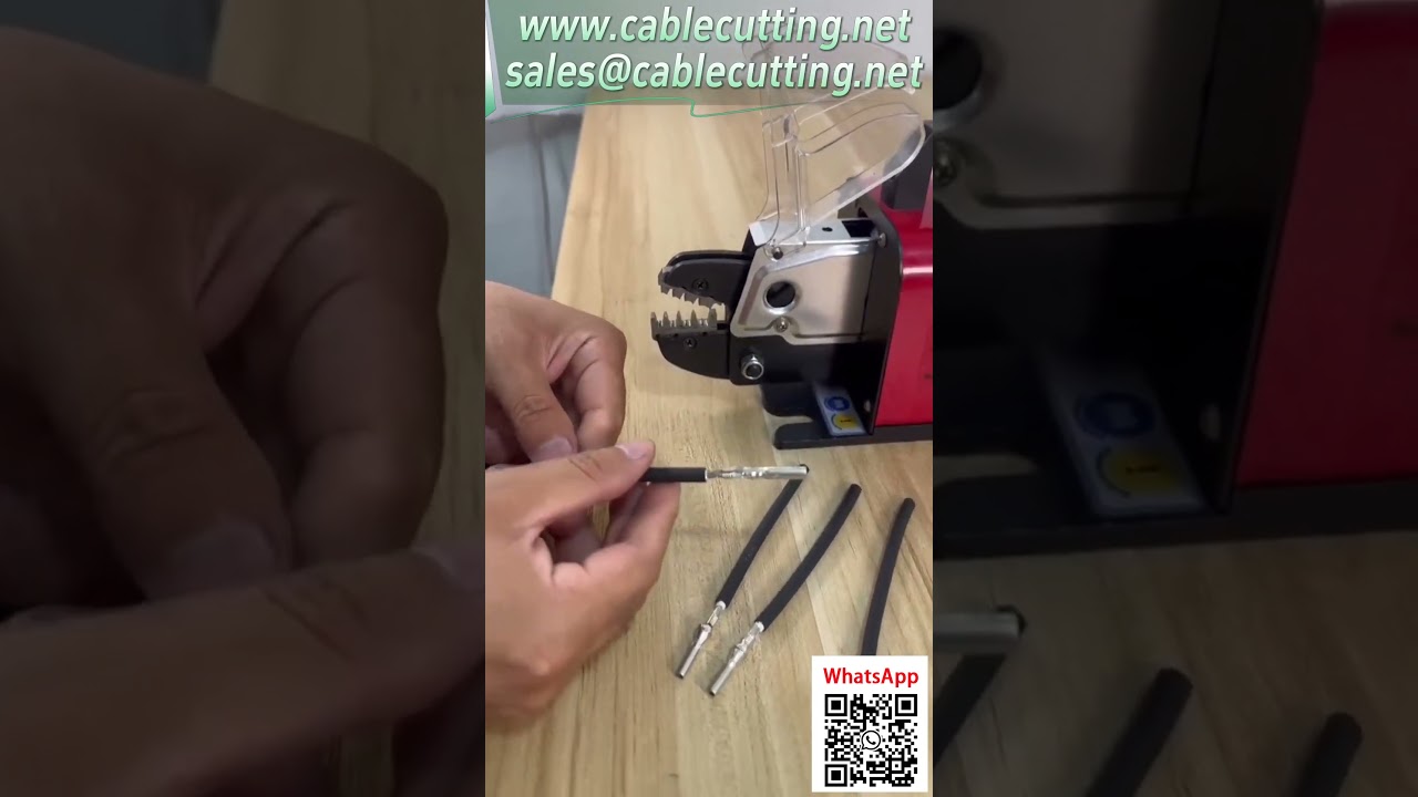 Video Operasi Crimping Terminal PV dengan Tang Pneumatik 5ND