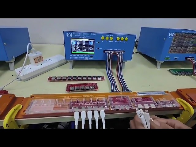 Mesin Penguji Kabel USB & Type C | Alat Tes Kabel Data Otomatis