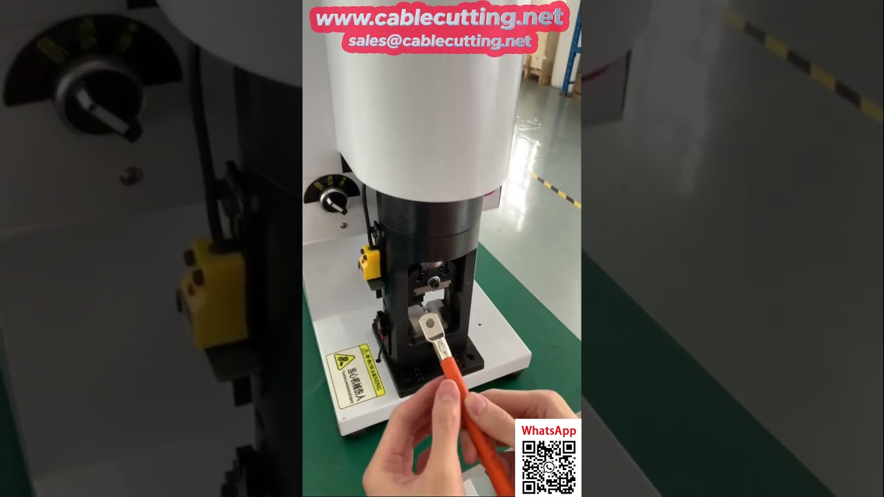 Mesin Crimping Hidrolik Semi-Otomatis untuk Terminal 1-200 mm² | Alat Press Kabel Industri