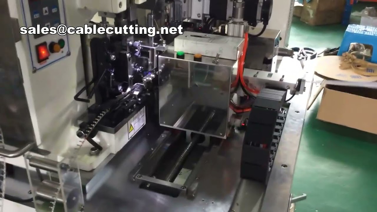 Mesin Crimping Terminal Kabel Datar Otomatis – Presisi Tinggi untuk Produksi