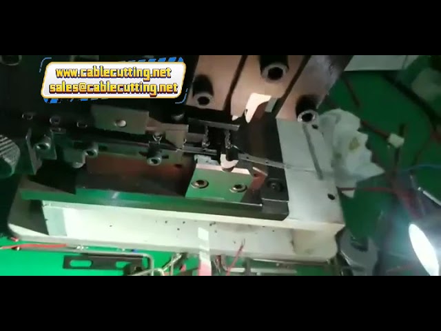Mesin Crimping Terminal Listrik 2T dengan Aplikator Horizontal untuk Terminal Side Feed
