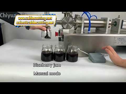 Mesin Pengisi Piston Otomatis untuk Krim, Lotion, Saus, Madu, Selai, Pasta dan Produk Kental Lainnya