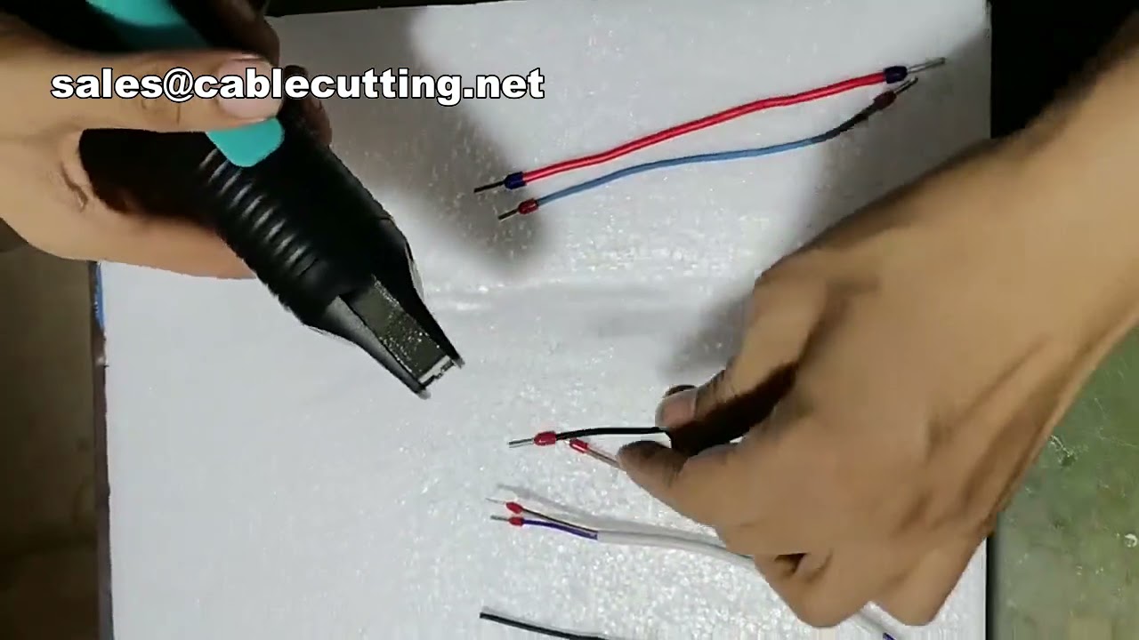 Pneumatic Crimping Tool Genggam – Solusi Crimping Terminal Tabung Eropa & Konektor Isolasi