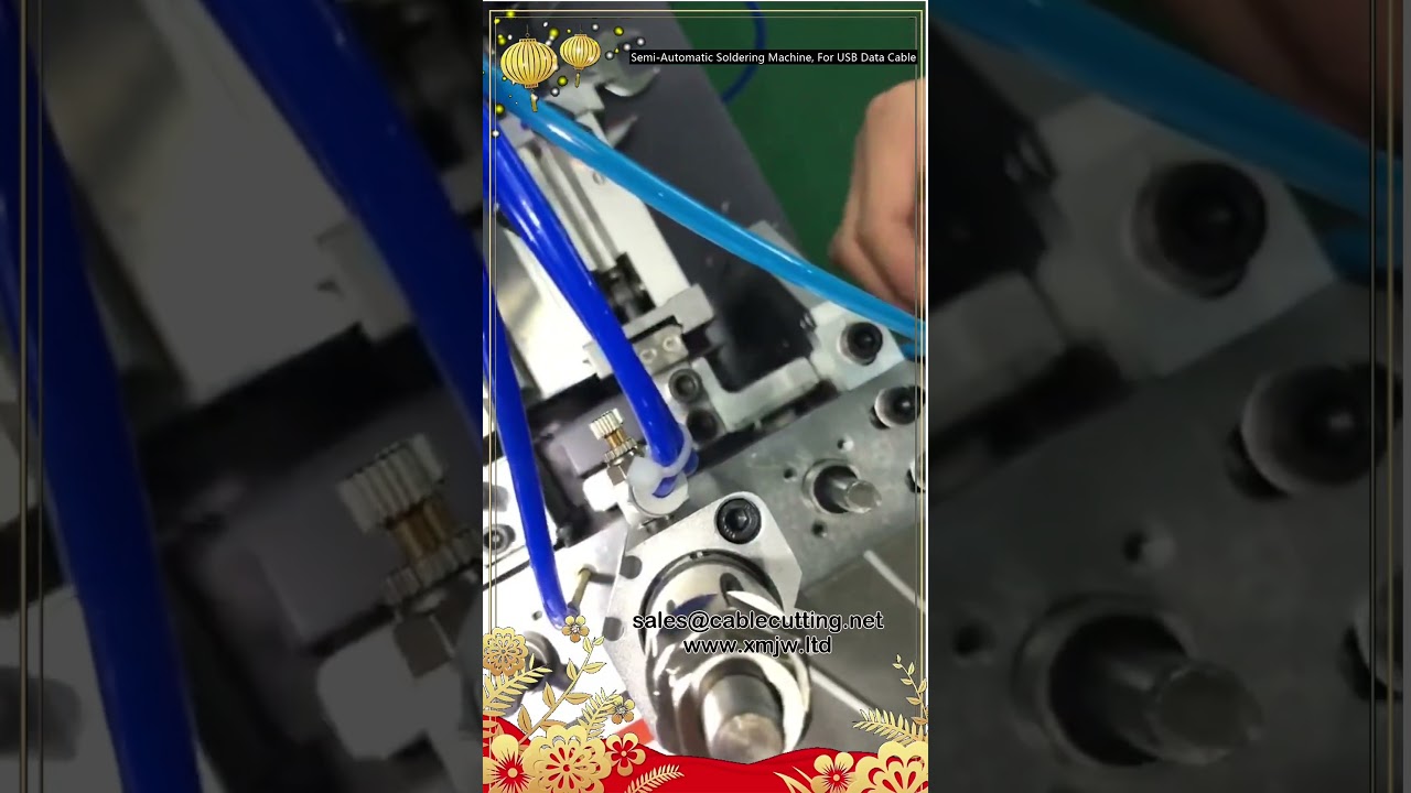 Mesin Solder Semi Otomatis untuk Kabel Data USB - Efisien & Presisi