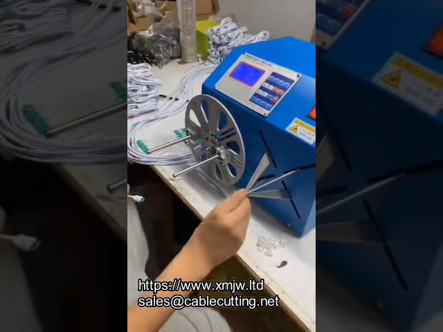 Mesin Penggulung & Pengikat Kabel Otomatis untuk USB, Audio, dan Earphone