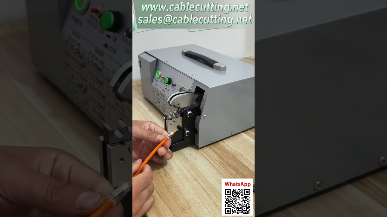 Mesin Crimping Terminal Otomatis Presisi Tinggi – Tampilan Efisiensi #PeralatanOtomatis #MesinTerminal