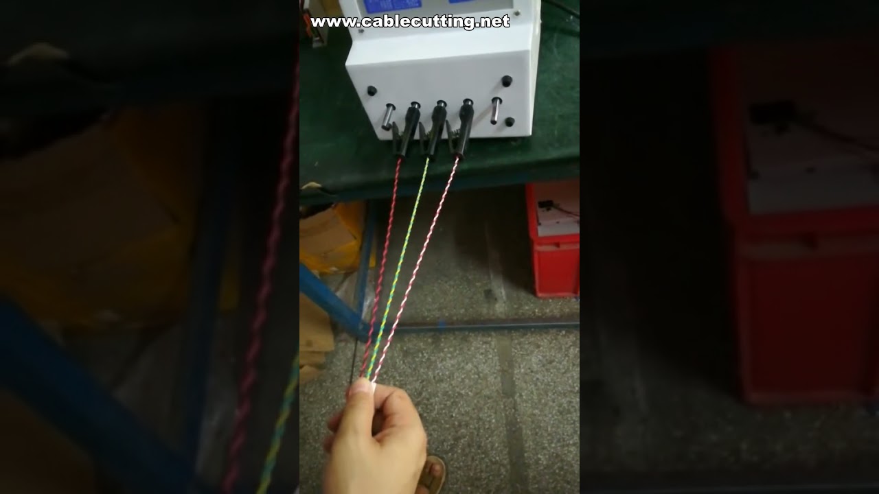 Mesin Stranding Clamp Otomatis & Binding Kawat Kecepatan Tinggi dengan Alat Twisting Dua Collet - Produktivitas Maksimal