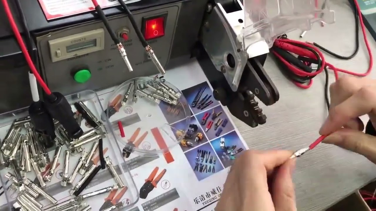 Mesin Crimping Terminal Elektrik EM6B2 PRO Terbaru - Fungsi Stripping & Pemotongan Kabel, Alat Crimper EM 6