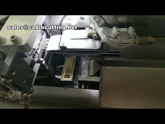 Mesin Pemotong, Pengupas, Pelintir, dan Timah 8 Kawat – Otomatis untuk Solder Kabel