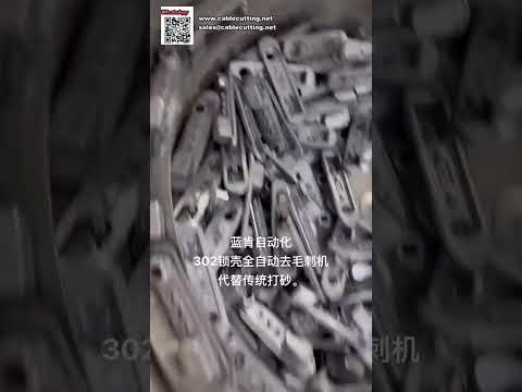 Mesin Amplas & Deburring Kunci Hardware untuk Produksi Aksesori Furnitur