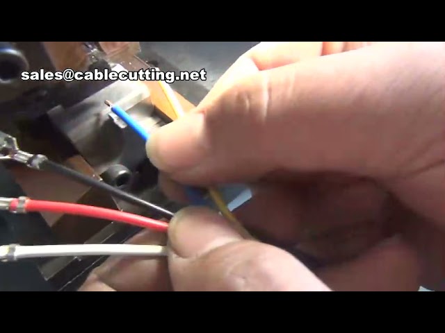 Mesin Crimping Kabel dan Terminal Otomatis - Presisi Tinggi untuk Produksi Kabel