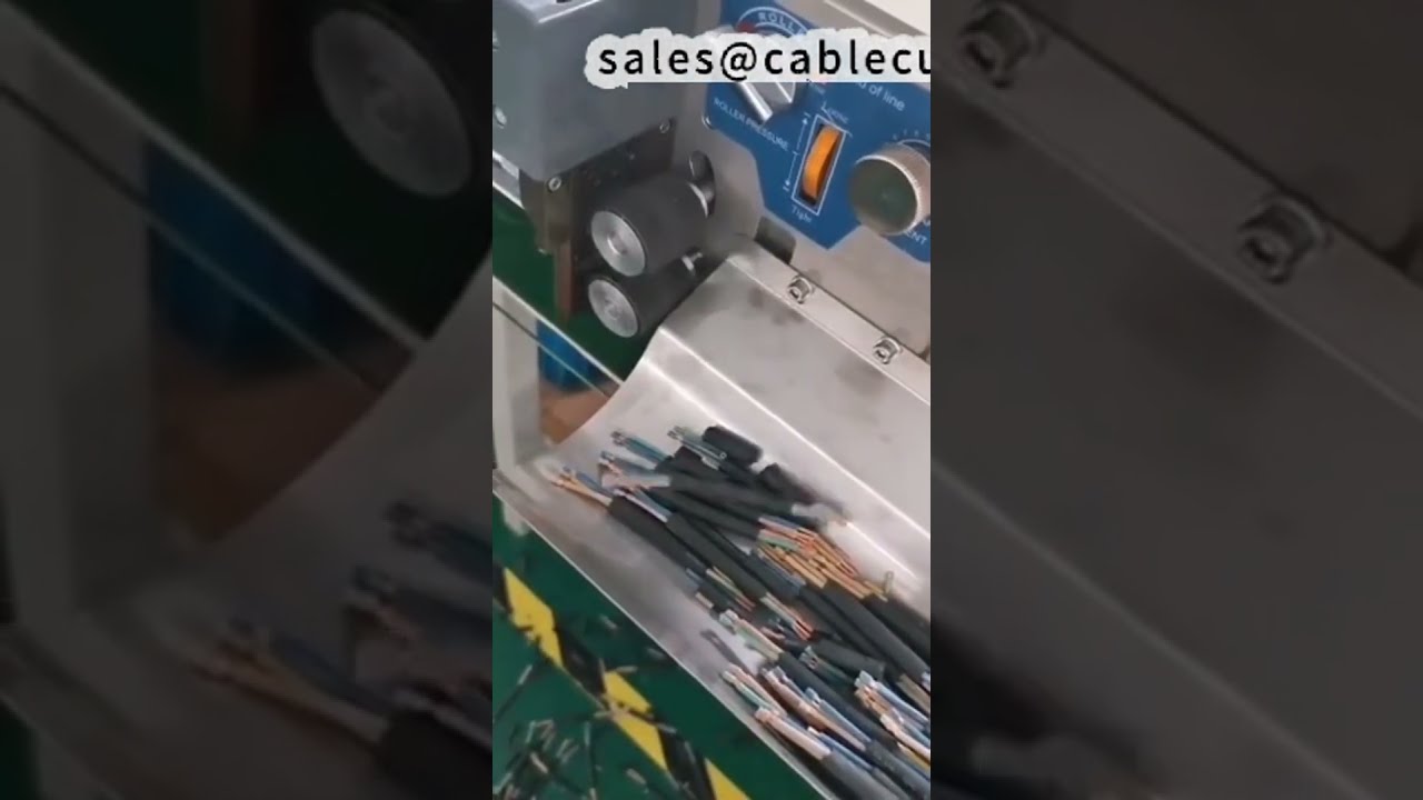 Pengupas Kabel Dalam & Luar Ekonomis untuk Kabel Data #pabrik #mesin #diy