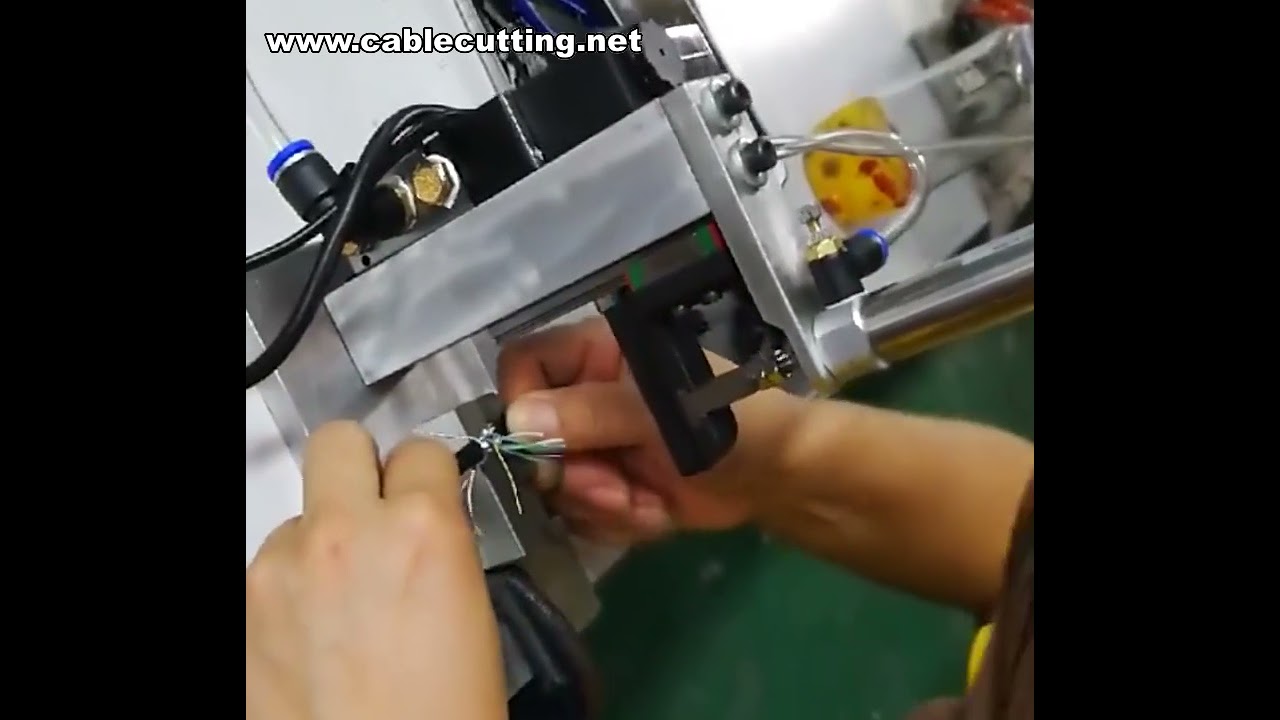 Mesin Rak Pengatur Kabel & Alat Insert Kabel ke Kartu Plastik - Mesin Produksi Kabel Data HD