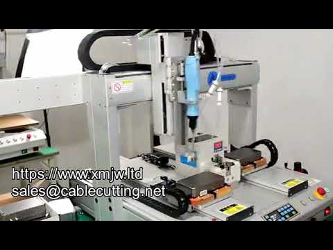Robot Pengencang Sekrup Otomatis 5 Axis Desktop dengan Pembongkaran Otomatis