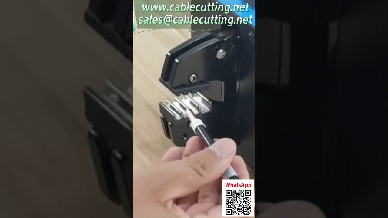 Demo Alat Crimping Pneumatik untuk Terminal Kabel – Hasil Maksimal