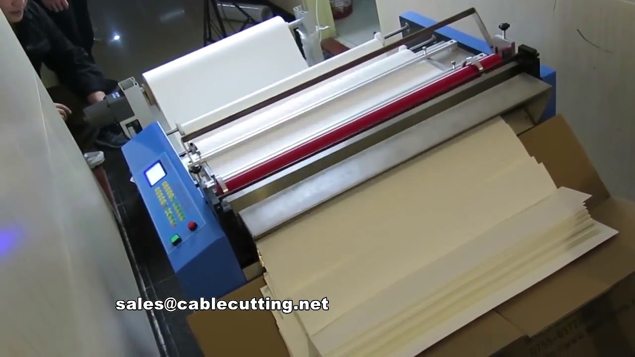 Mesin Pemotong Kertas Hot Stamp Otomatis & Panel Surya 700mm – Presisi Tinggi