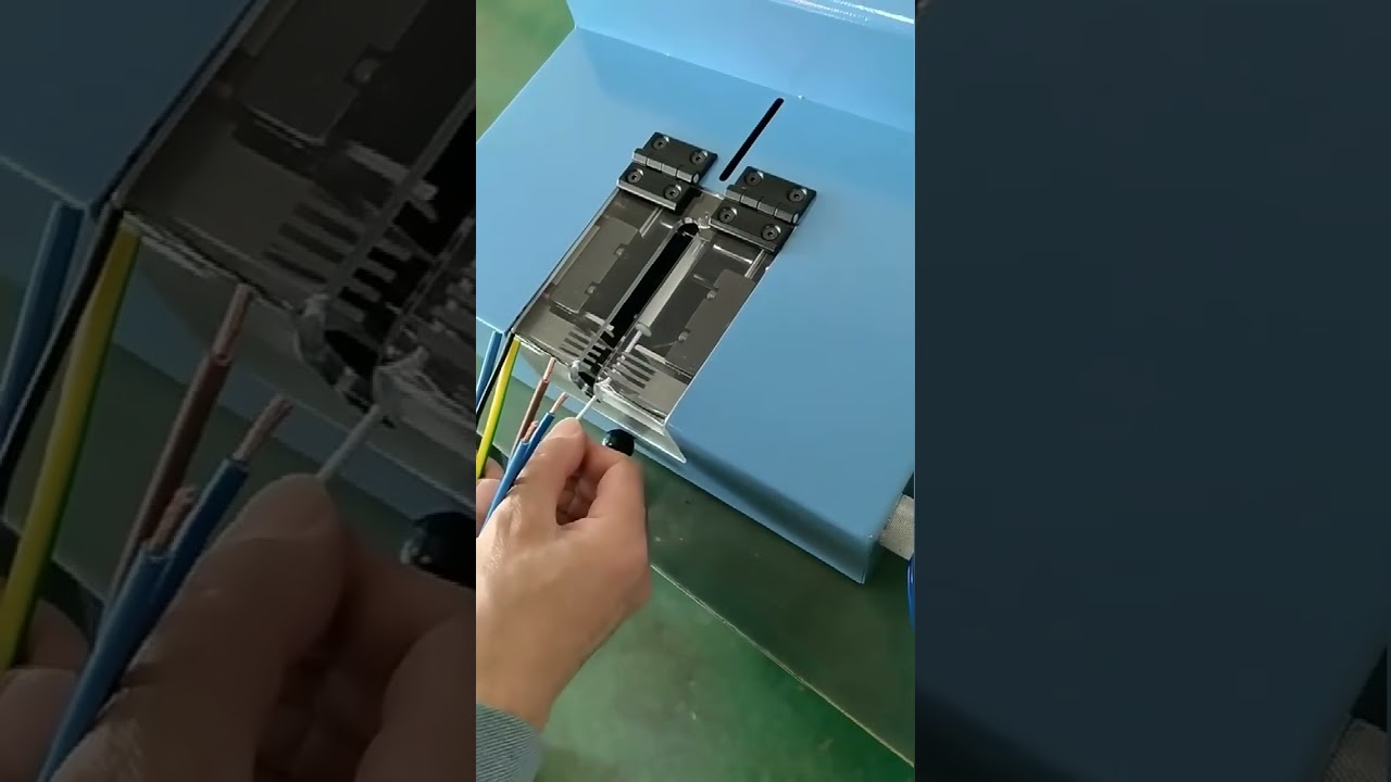 Mesin Pemotong dan Pengupas Kabel Induktif Pneumatik Presisi Tinggi LY (10 mm²)