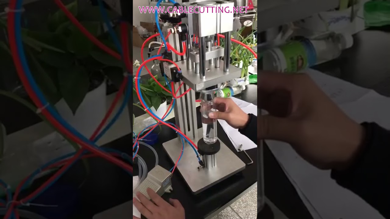 Mesin Crimping Parfum Otomatis | Alat Penutup Botol & Sealer Tutup Botol Berkualitas Tinggi