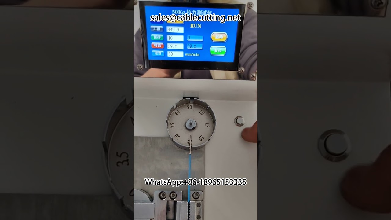 Alat Uji Ketegangan Terminal untuk Wire Harness | Mesin Tester Tensi Kabel & Crimp