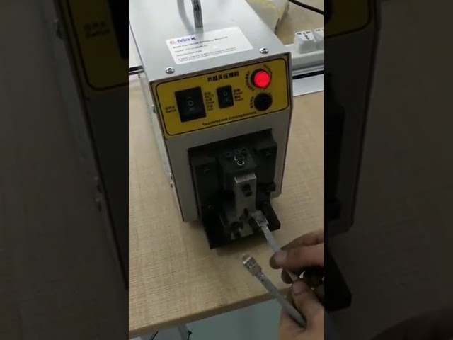 Mesin Crimping RJ45 Profesional untuk Kabel Jaringan Cepat & Andal