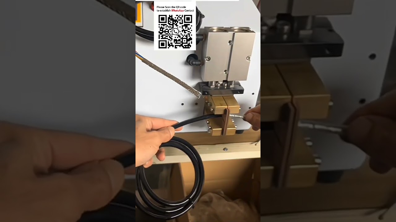 Pneumatic Hot Melt Stripper untuk Metal Braided Shield Tanpa Merusak Inti Kabel | Otomatisasi Wire Harness