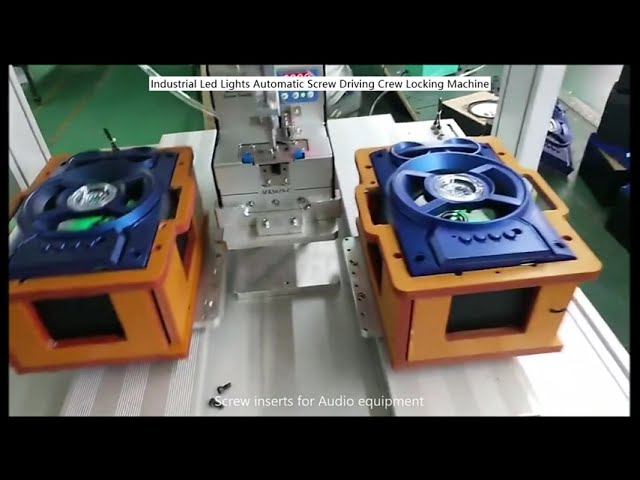 Mesin Otomatis Pemasangan dan Penguncian Sekrup untuk Lampu LED Industri