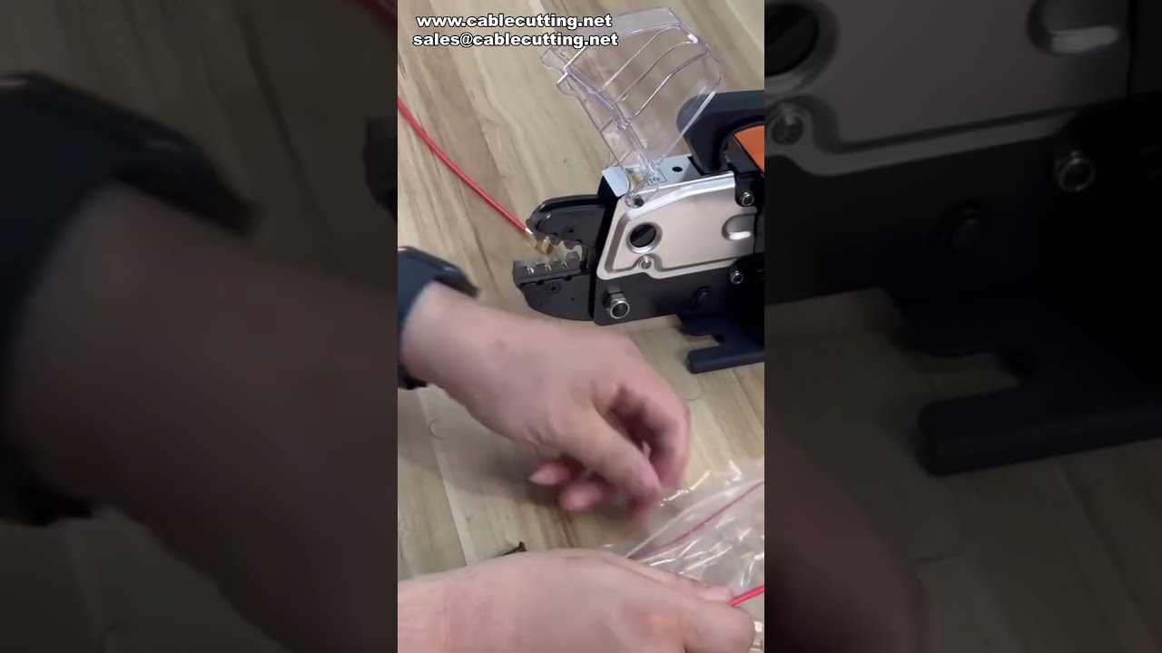 Mesin Crimping Terminal Pneumatik Kecepatan Tinggi dengan Katup Solenoid Ditingkatkan #pabrik #mesin