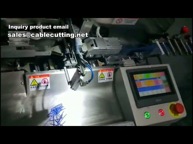 Mesin Stripping, Twisting, dan Tinning Kawat Otomatis untuk Produksi Kawat Kecil - Efisien & Berkualitas Tinggi