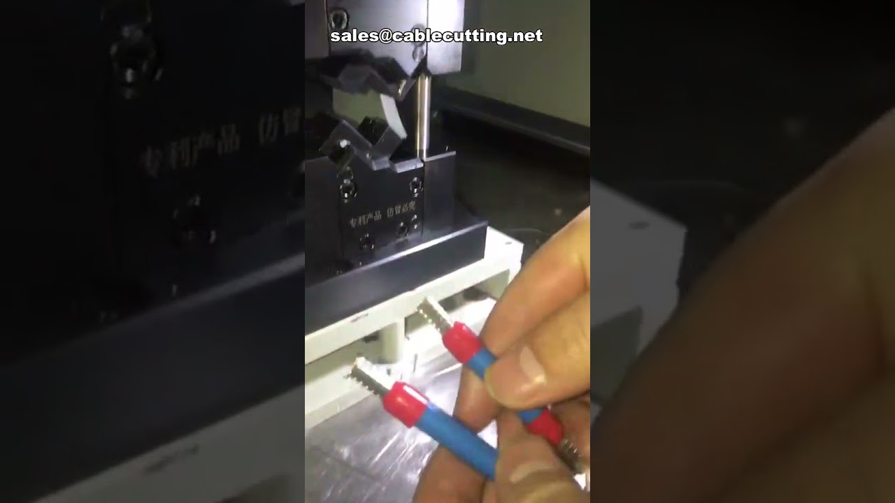 Mesin Crimping Terminal Tabung Jarum Tunggal Presisi Tinggi untuk Produksi Kabel Otomatis