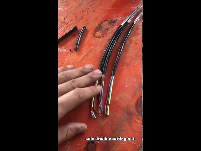 Mesin Kupas Selubung Kabel Otomatis Dua Lapis | Presisi Tinggi