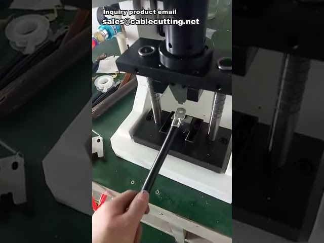 Mesin Crimping Pneumatik & Press Terminal Cooper | Alat Crimping Kabel Profesional