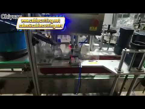 Mesin Penutup Botol Kaca Kosmetik Linear Kustom – Press & Segel Hermetis