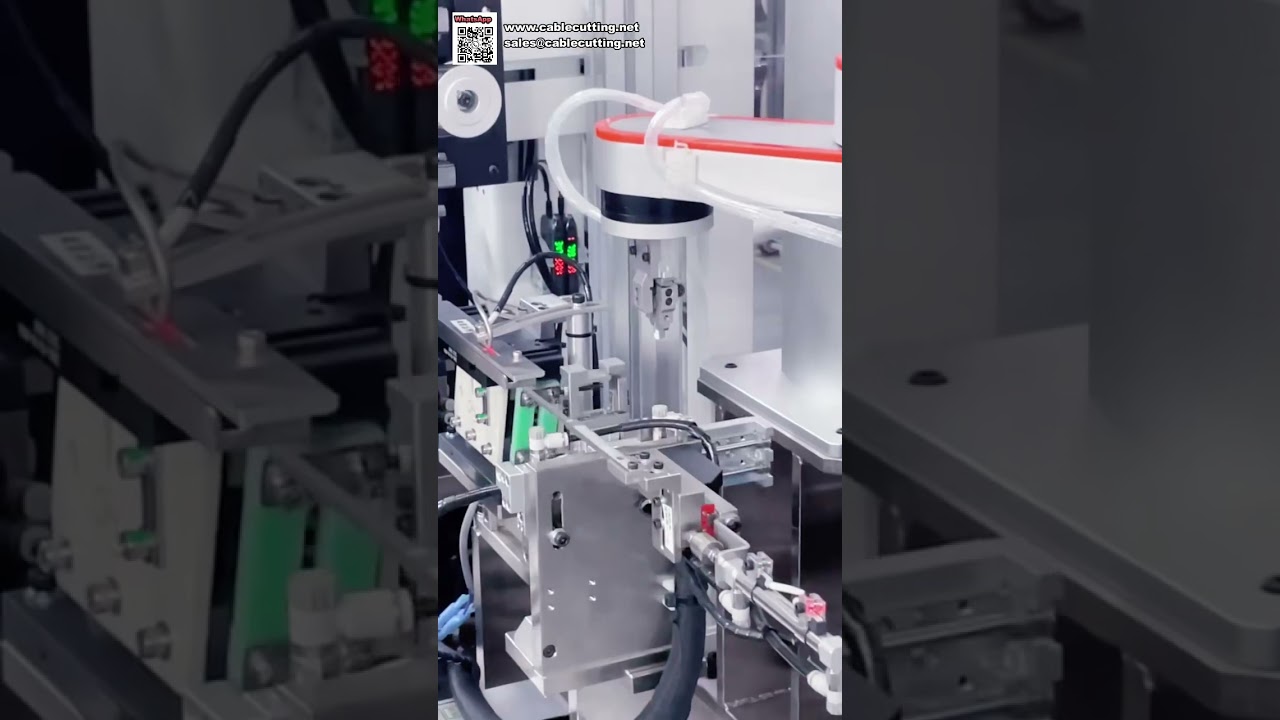 Mesin Pengolahan Kawat Fully Automatic: Umpan Fleksibel & Crimping Terminal