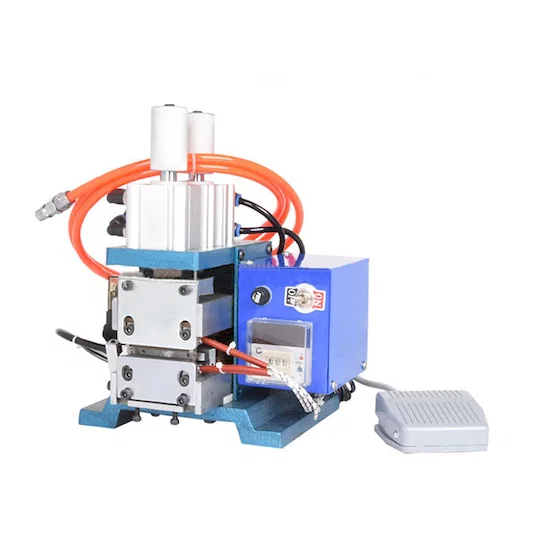Mesin Pengupas Kawat Panas (Heating Wire) Otomatis WPM-3FA - Pengupas Pemuntir Kawat Multi-Inti